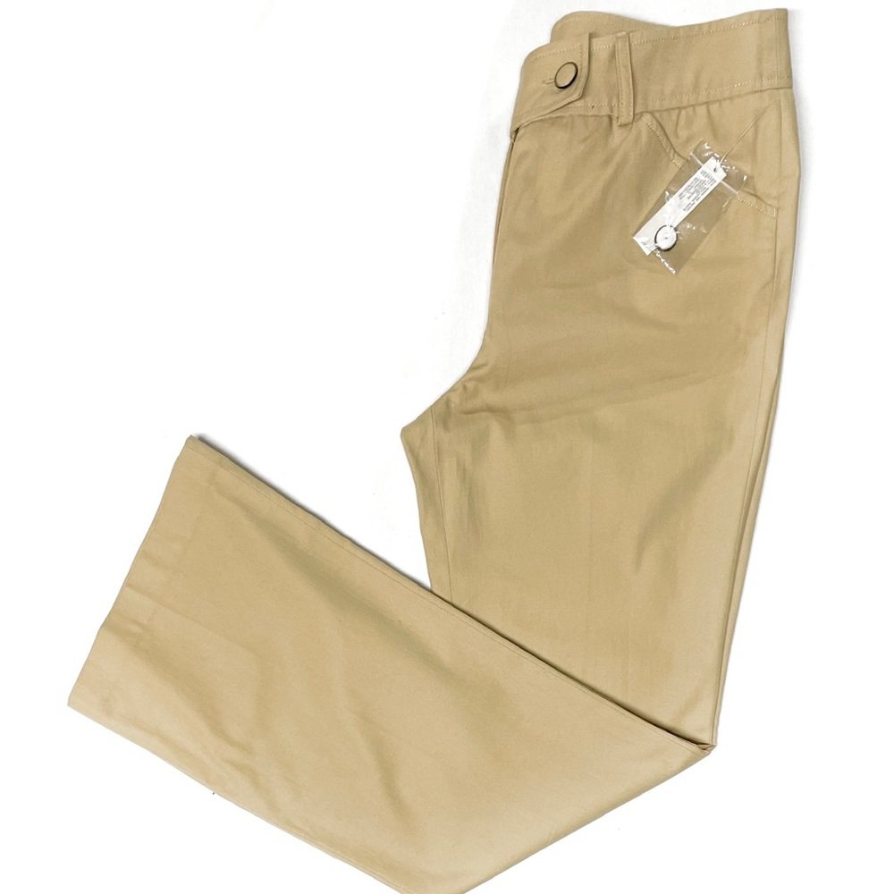 Tommy Hilfiger Jasmine 100% Cotton Chino Wideleg Pants